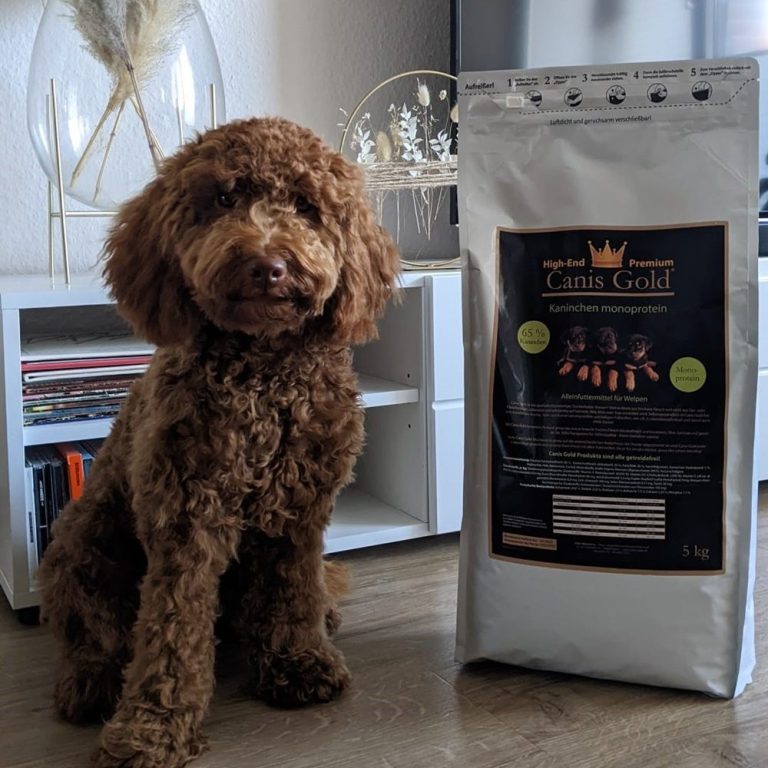 Welpenfutter getreidefrei mit Kaninchen